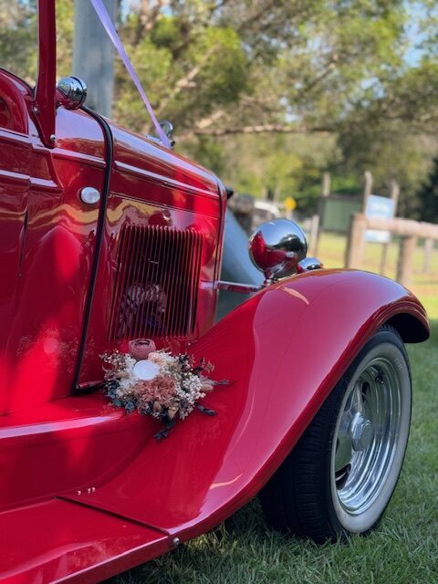 Classic car hire for special events Brisbane